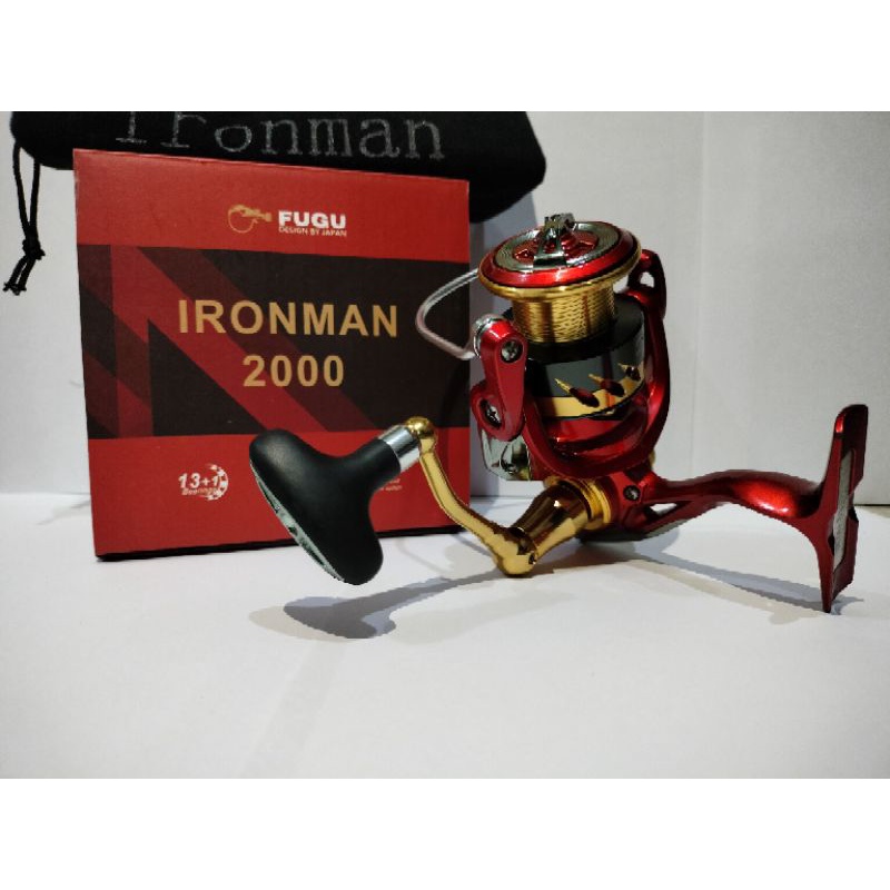 Fugu IRONMAN 2000-3000, 13+1 BALL BEARING, SALT WATER HIGHT SPEED, SPINNING, ORIGINAL