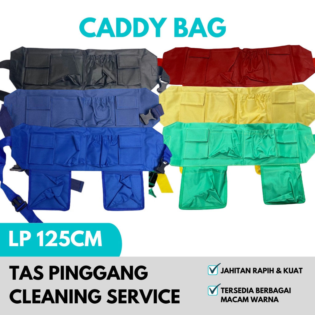 TAS PINGGANG CLEANING SERVICE ( CADDY BAG )