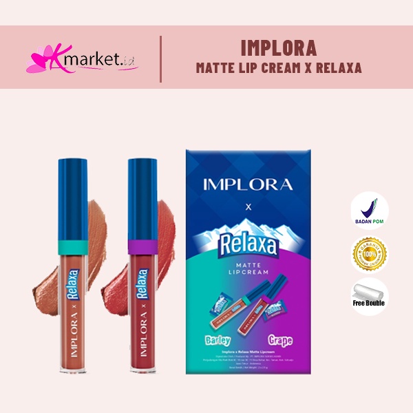 IMPLORA x Relaxa Matte Lipcream (Limited Edition)