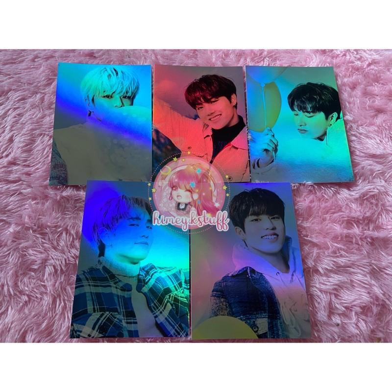 [READY STOCK] POSTCARD & FILE HOLO TREASURE EFFECT ASAHI DOYOUNG MASHIHO JEONGWOO
