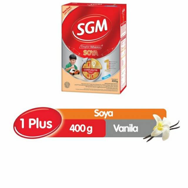 Sgm Soya 3 Eksplor 1-5 Susu Pertumbuhan Presinutri Vanilla 400G