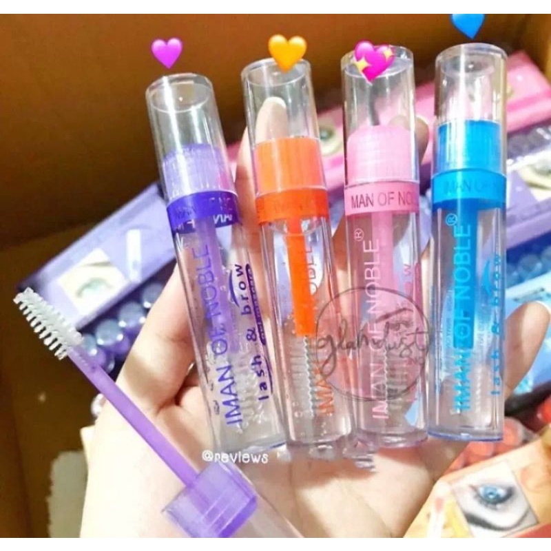 MASCARA GEL BENING Lash &amp; Brow Gel Mascara - Mascara Maskara Bening Thailand Bangkok Tailand Pemanjang Pelentik lentik Bulu Mata Penebal Alat Kosmetik Mata Merah Biru Ungu Hijau Pink Kuning Ori Original