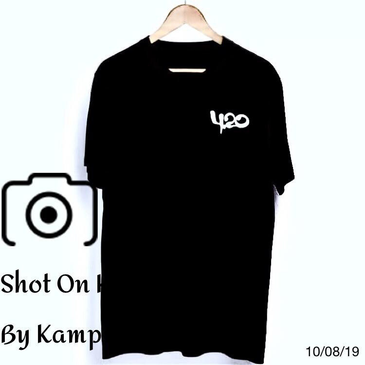 OBRAL Kaos Tshirt Baju Combed 30S Distro LOGO KECiL 420 polos custom 4 20 Fourtwnty Fourtwenty indon