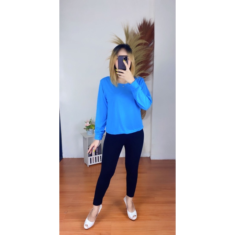 BEFAST - ZRX OOTD Wanita Sweater MIDORY / BLANCHE CROP BASIC SWEATER / Sweater Crop Remaja Kekiniaan / Pakaian Wanita Lengan Panjang / Sweater Polos Crop / Terbaru / Termurah / Outfit Ala Korean Style