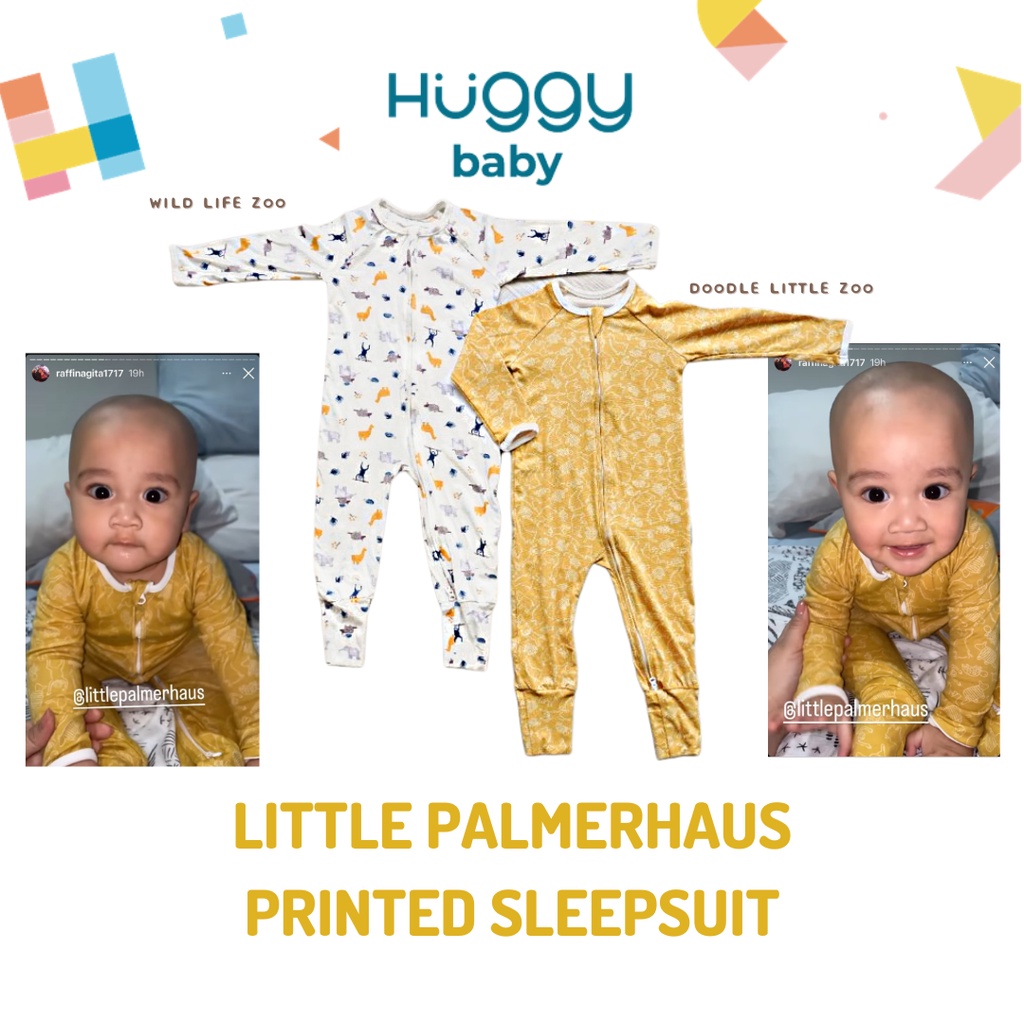 Little Palmerhaus Baby Printed Sleepsuit | Jumper Cipung