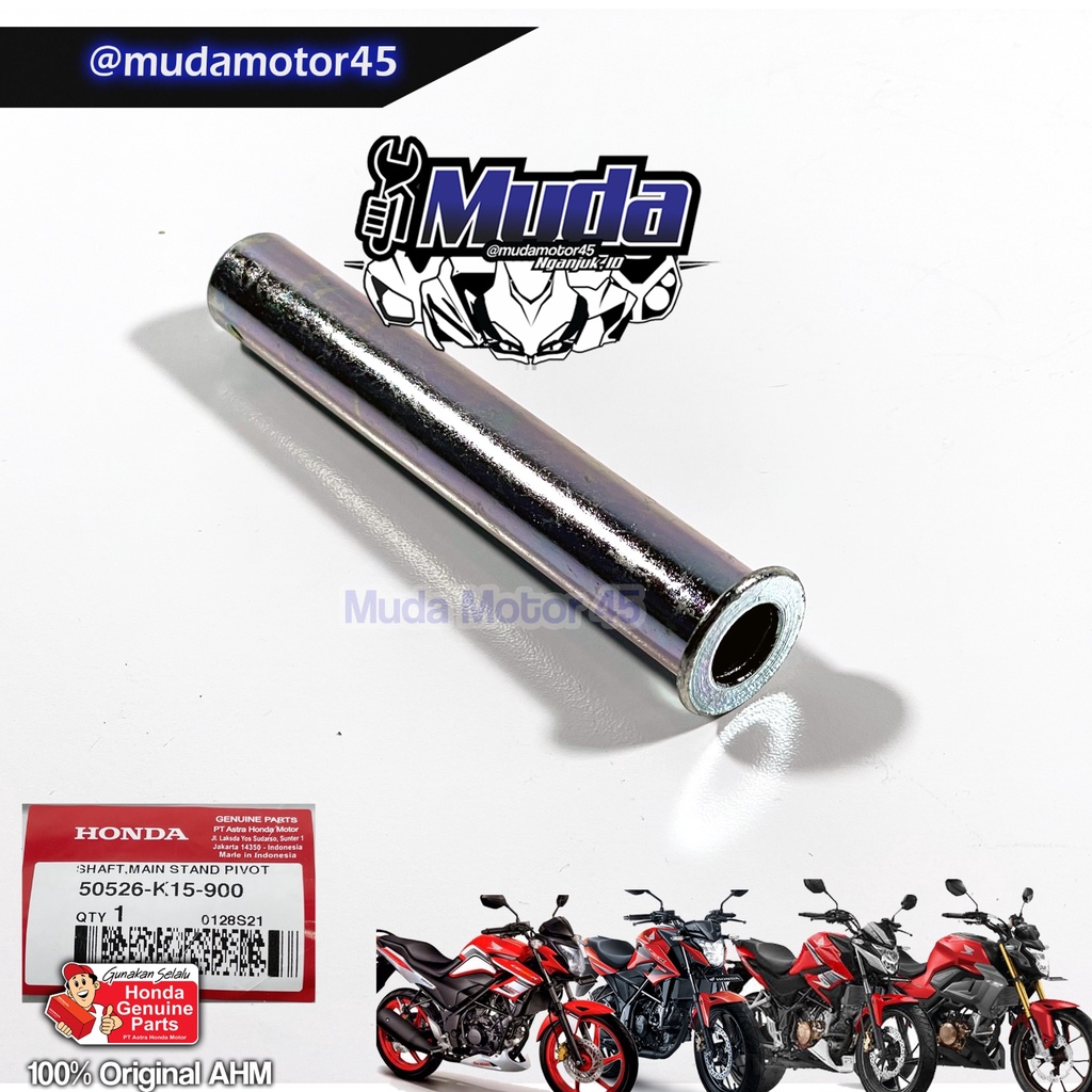 AS STANDAR 2 CB150R OLD OR NEW LED BAUT JAGANG TENGAH 50526-K15-900 POROS JAGRAK MAIN STAND ORI GINA