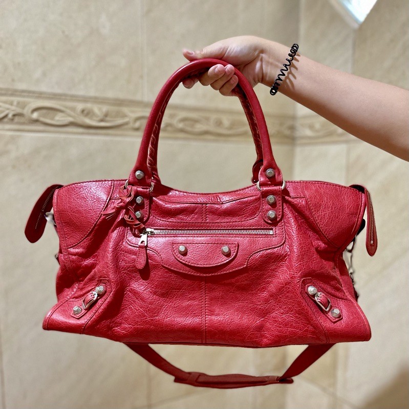 preloved balenciaga part time authentic bag