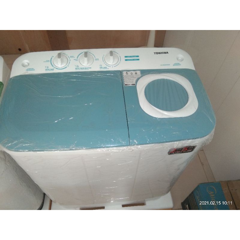 mesin cuci 2 tabung toshiba