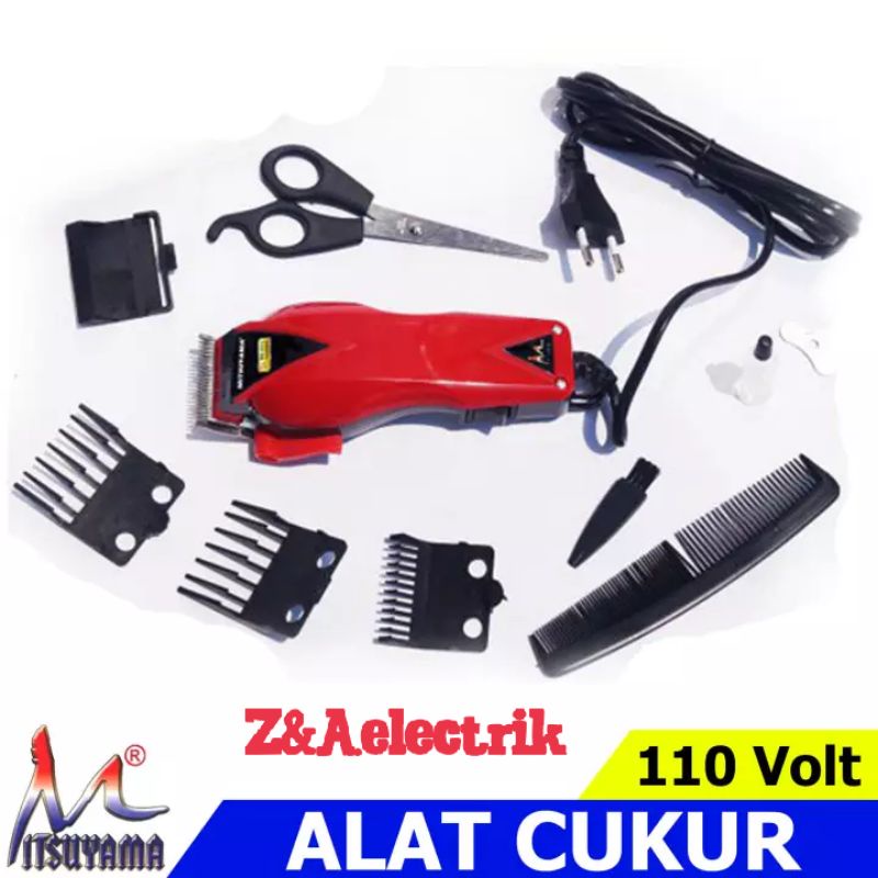 Alat cukur rambut electrik / Hair Trimmer set MS-5019