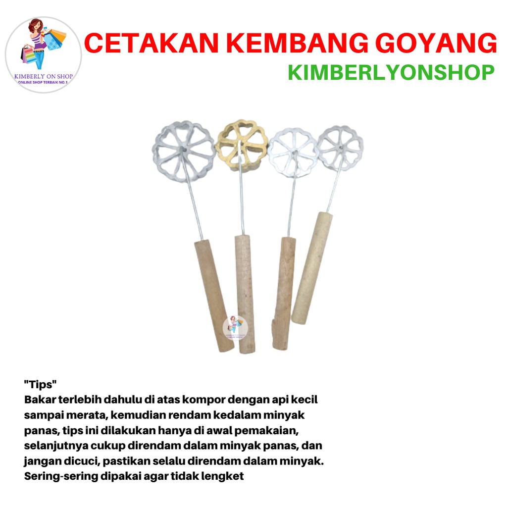 Kimberlyonshop Cetakan Kue Kembang Goyang