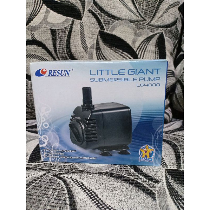 SUBMERSIBLE PUMP LITTLE GIANT RESUN LG-4000 POMPA MESIN KOLAM IKAN WATER PUMP RESUN LG 4000