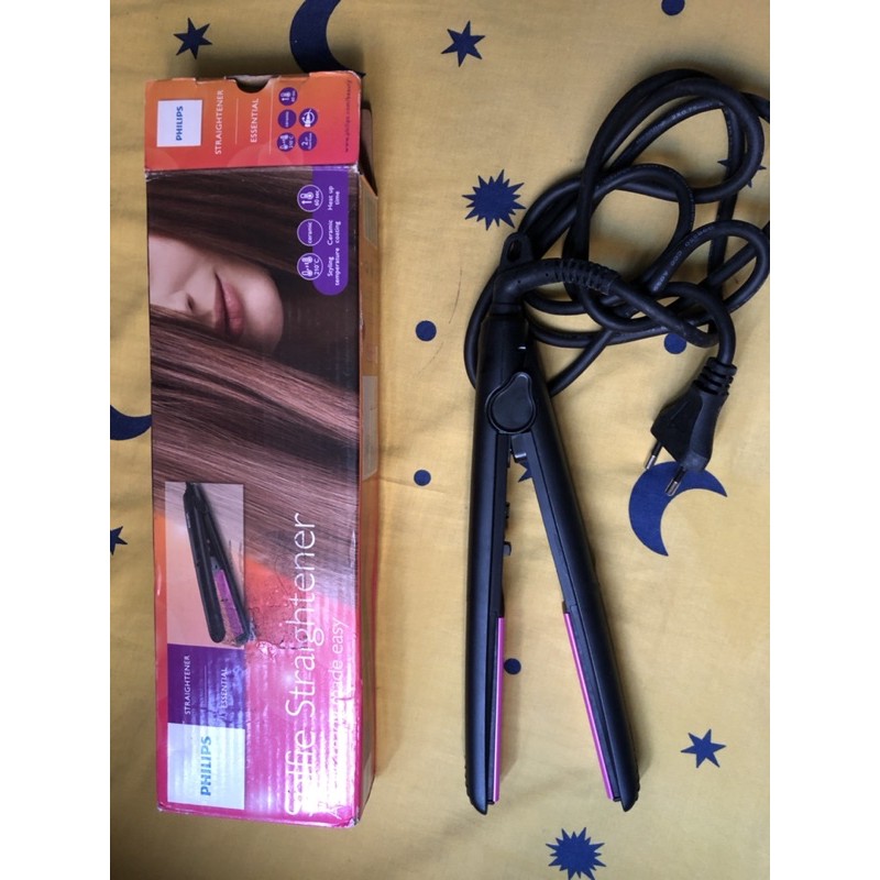 catok rambut philips bekas tidak pernah dipakai