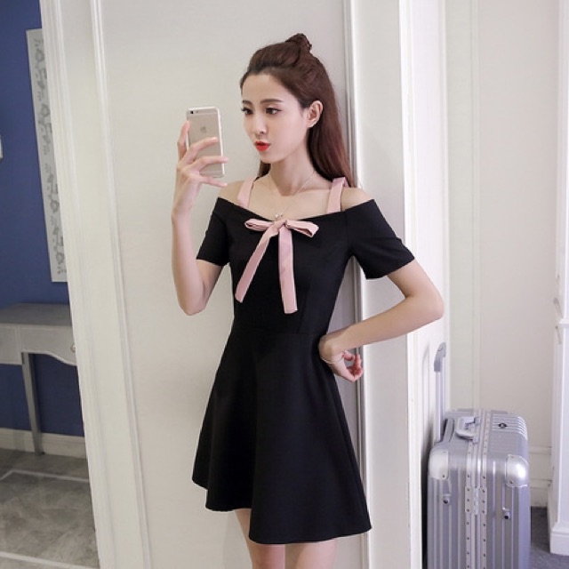 DRESS KOREA MODEL PITA DEPAN IMPORT (DRCN123)