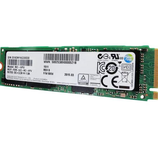 Samsung PM961 Polaris 256GB NVMe SSD for XiaoMi Notebook Air 12.5 Inch