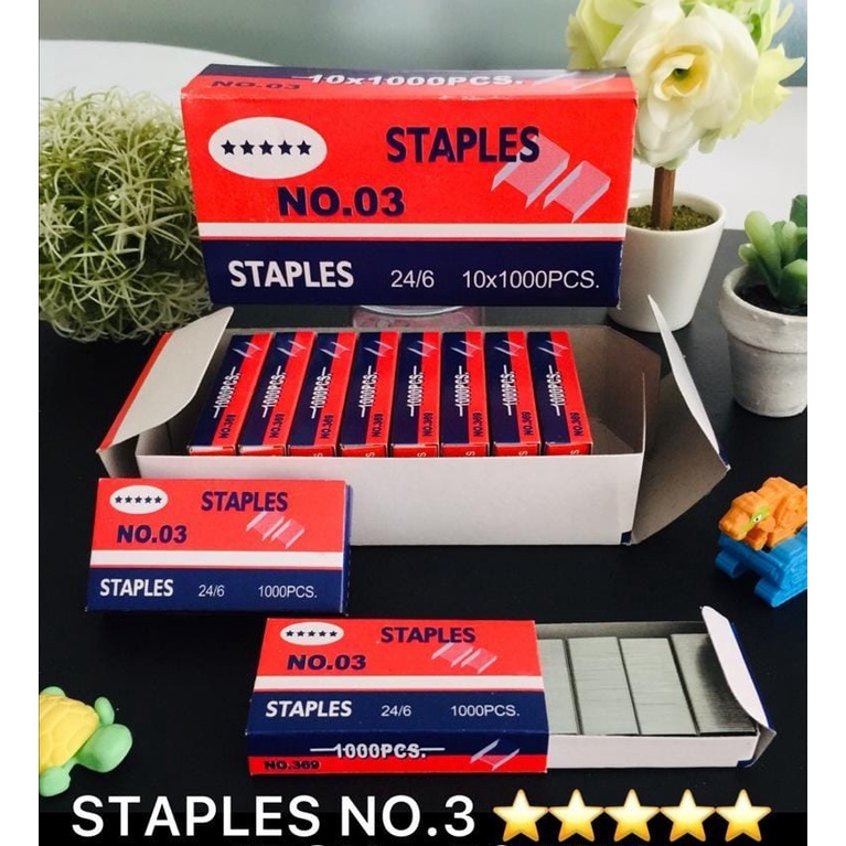 

REFILL STAPLES / ISI STAPLES / ISI HEKTER NO. 03 ISI 1000