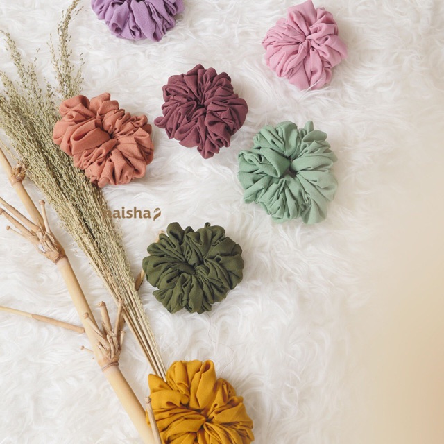 GROSIR Scrunchie ikat rambut
