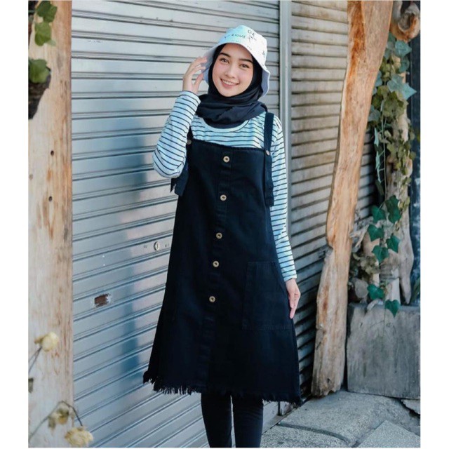 TJARANI OVERALL / MIDI OVERALL JEANSWASHED / ELSA OVERALL SELEBGRAM