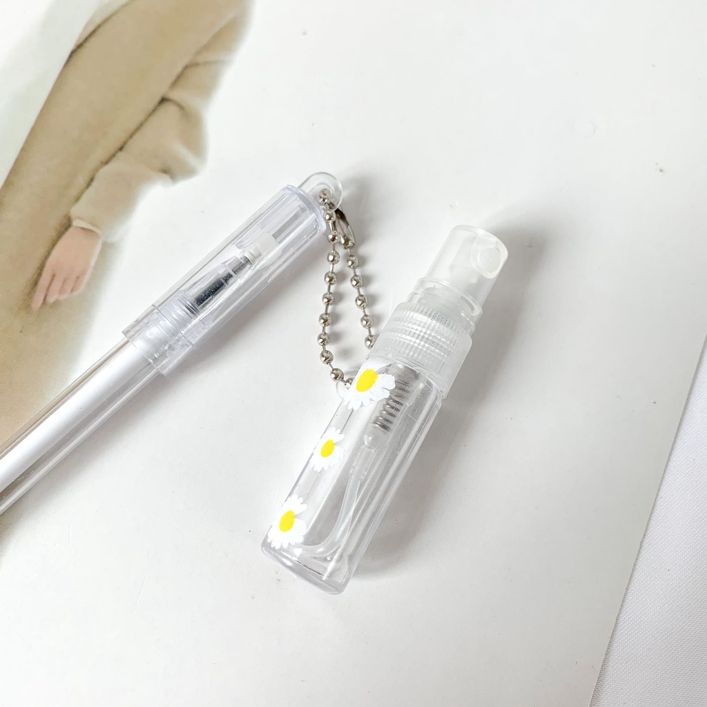 GROSIRAN 4 8 12 PCS PULPEN GANTUNGAN BOTOL PARFUM DECANT BOTOL KOSONG SPRAY PENA PEN MAINAN ISI ULANG UNIK LUCU-4