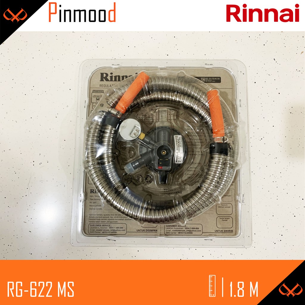 RINNAI SELANG + REGULATOR KOMPOR RG-622 MS