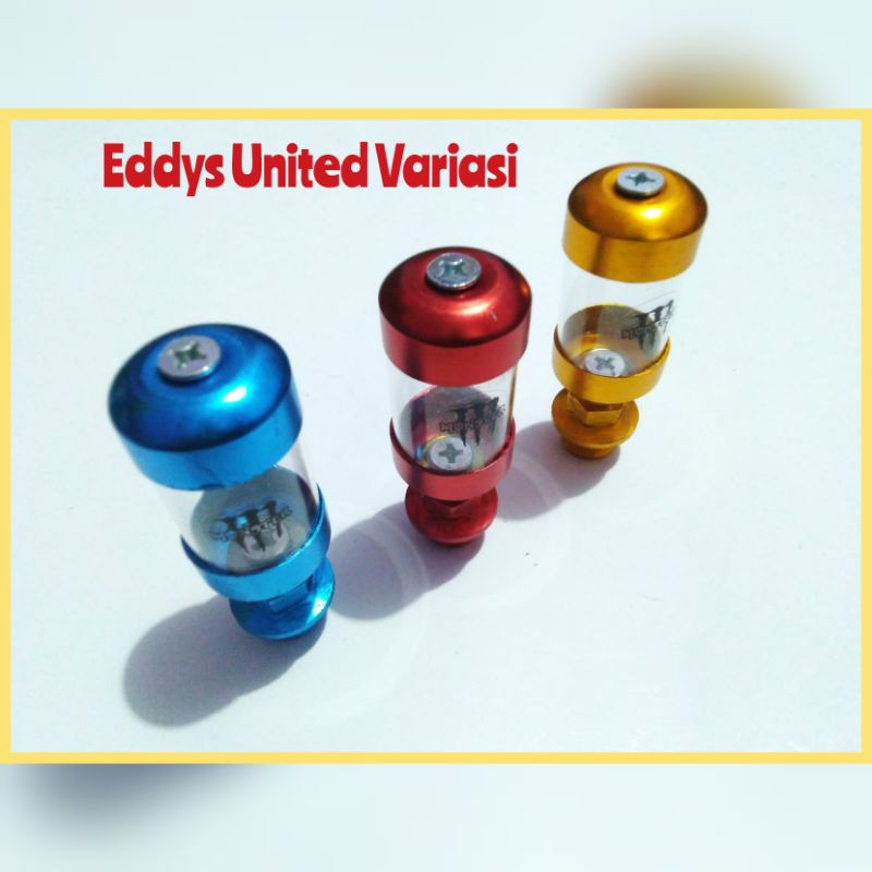 Tutup Oli Variasi motor tutup oli tabung kaca transparan universal