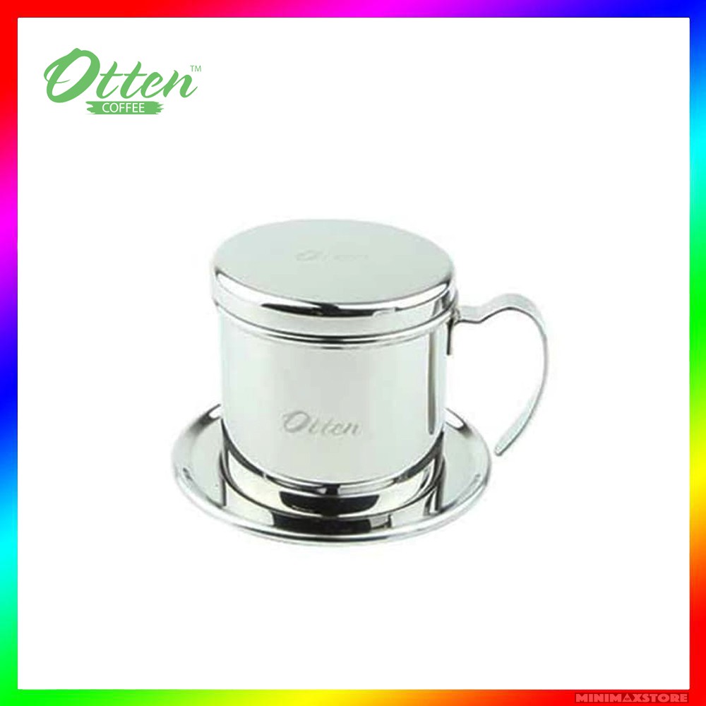 Otten VD075 Vietnam Drip XL kopi Dripper Stainless Vietnam Coffee