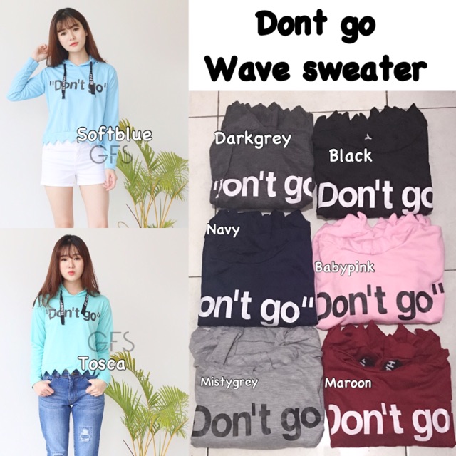 GFS 3.3 SALE Don't Go Wave Sweater