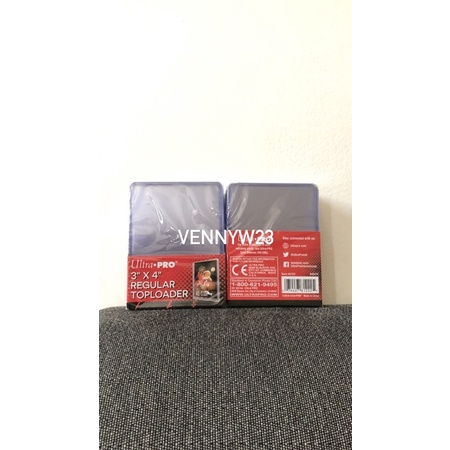 [1pack/25pcs] ultra pro regular toploader/ ultra pro toploader photocard/ ultra pro 3” x 4” toploade