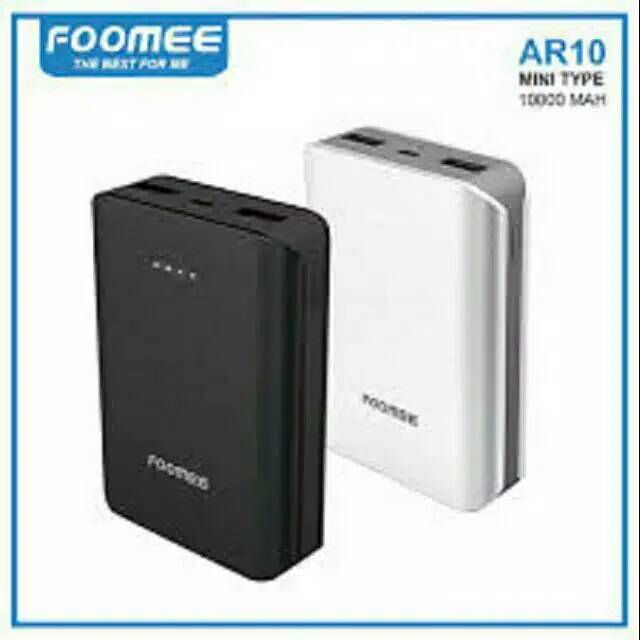 QUEEN SHOPPING MALL Power Bank Foome 10.000mAh Original Garansi Resmi 1 Tahun