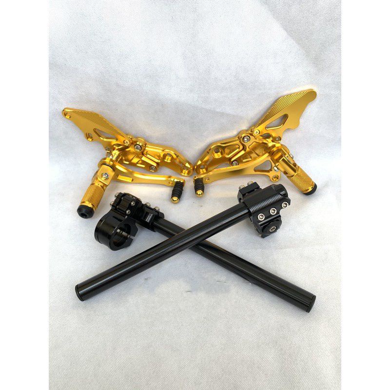 Paket Stang Jepit Model Nui plus Underbone/Anderbone Model lipat vixion new/old , xabre , R15