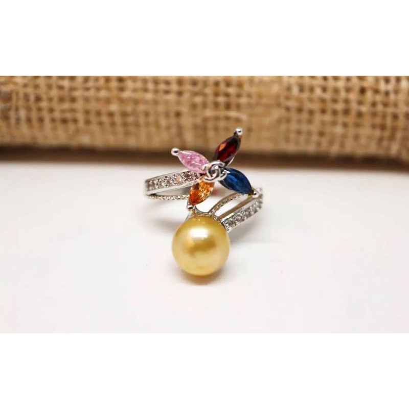 PROMO BERSERTIFIKAT CINCIN MUTIARA LAUT ASLI IKAT MUTIARA LAUT ASLI