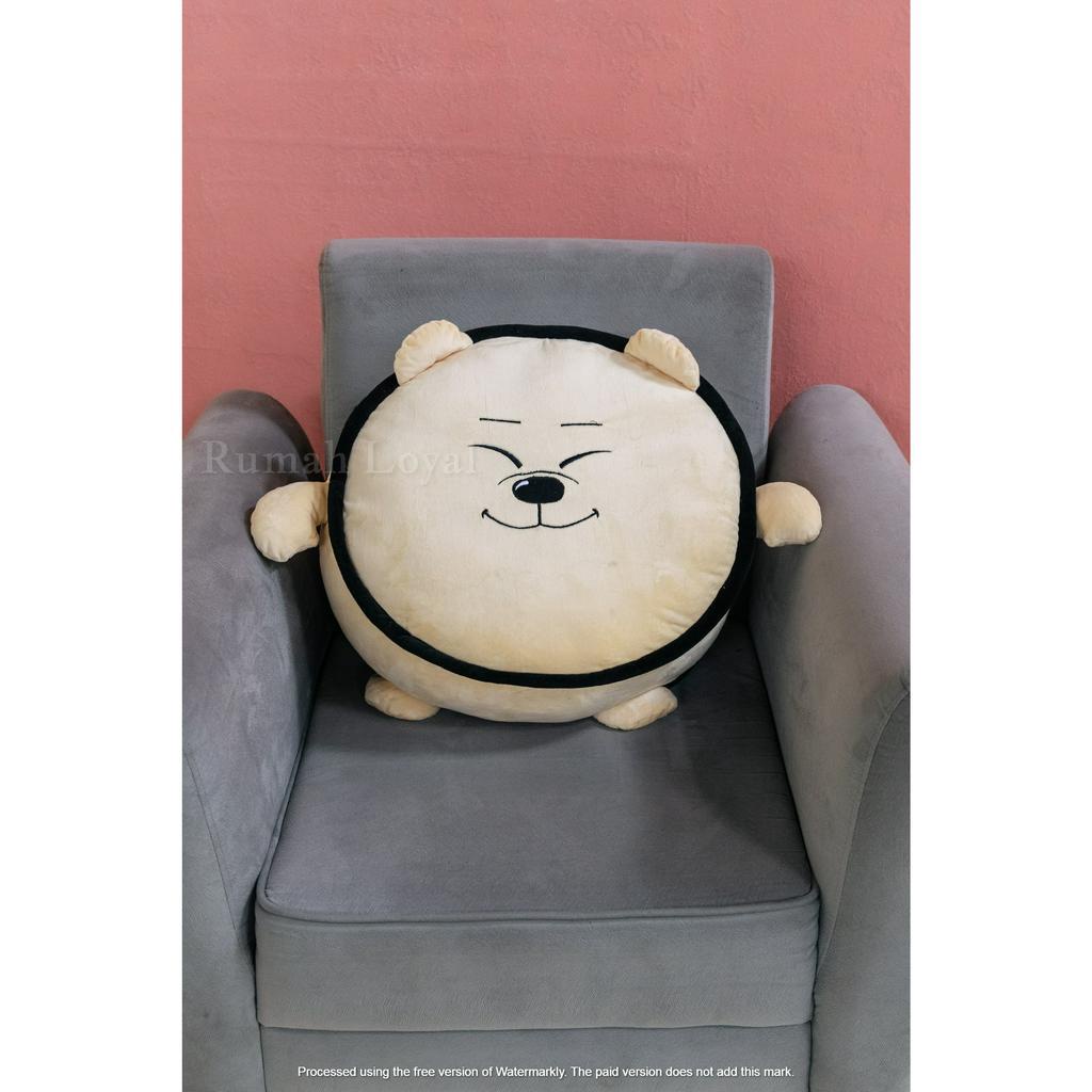 Bantal Bulat Lesehan Duduk Lantai Cafe Jumbo Empuk Premium