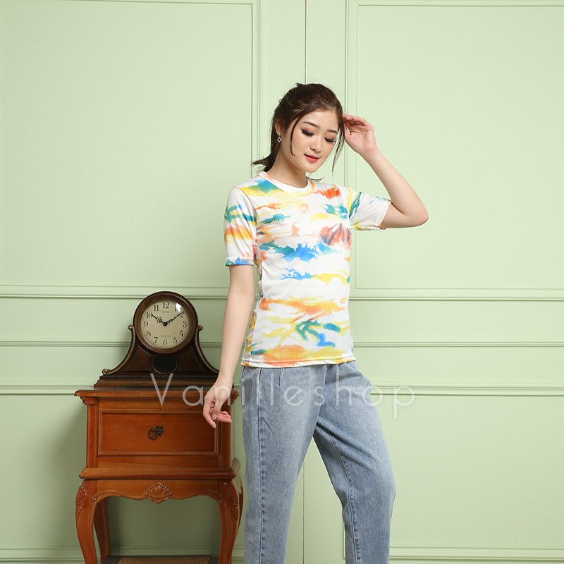 VANILLESHOP - TIE DYE SHIRT / KAOS / TUMBLR