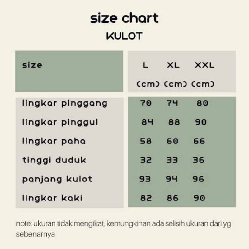 CELANA KULOT WANITA HIGHWAIST DOUBLE BUTTON