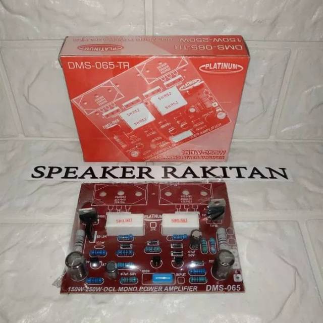 Kit Driver Power Amplifier Mono OCL 150-250Watt DMS-065