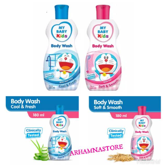 MY BABY Kids Body Wash 180ml