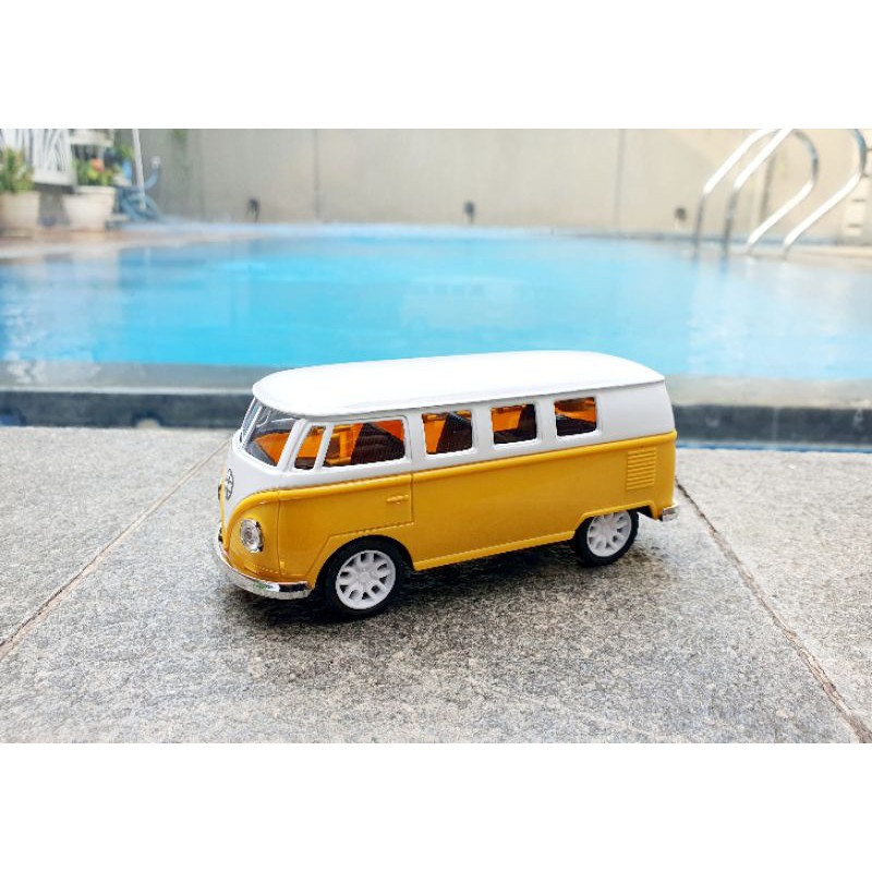 Diecast Mobil VW Combi Miniatur Mobil  Mainan Volkswagen Alloy Car