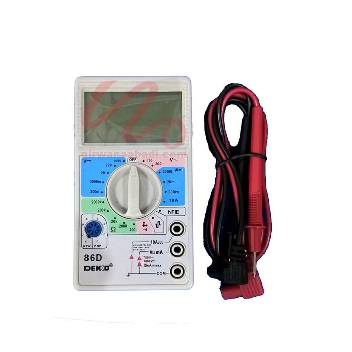 Multimeter Digital DEKKO 86D | Avometer ORI