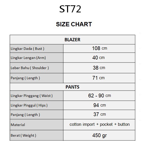 ST72 - Setelan Blazer Short Pants Wanita Setelan Casual Korean Look