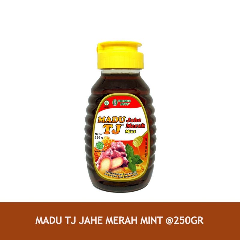 

Madu Tj Jahe Merah Mint 250gr