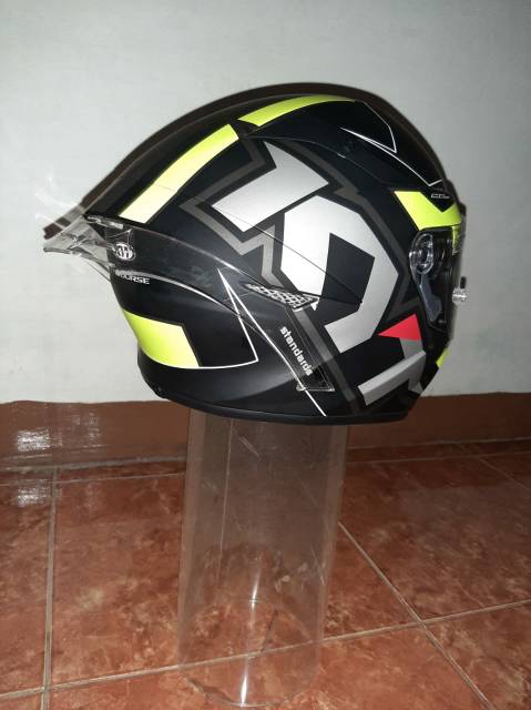 Spoiler KYT TT Course / Spoiler Helm KYT TT Course Dark Smoke