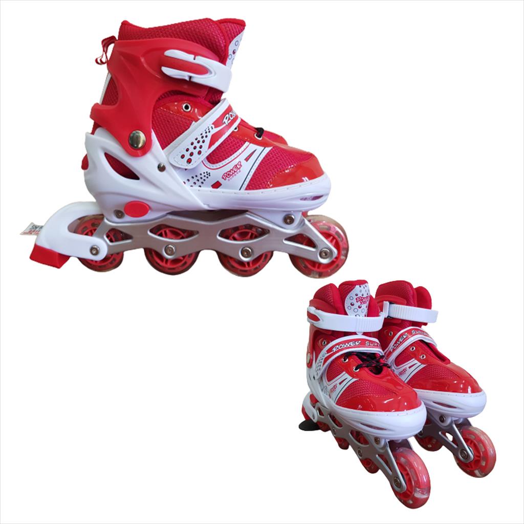 Sepatu Roda Anak/ Sepatu Roda Inliner Skate Power Sport FREE BAUT 603