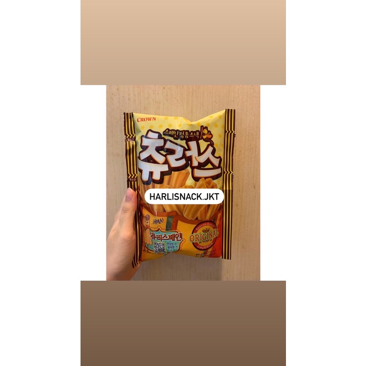 

CROWN ORIGINAL CHURROS- CHURROZ KOREA SNACK