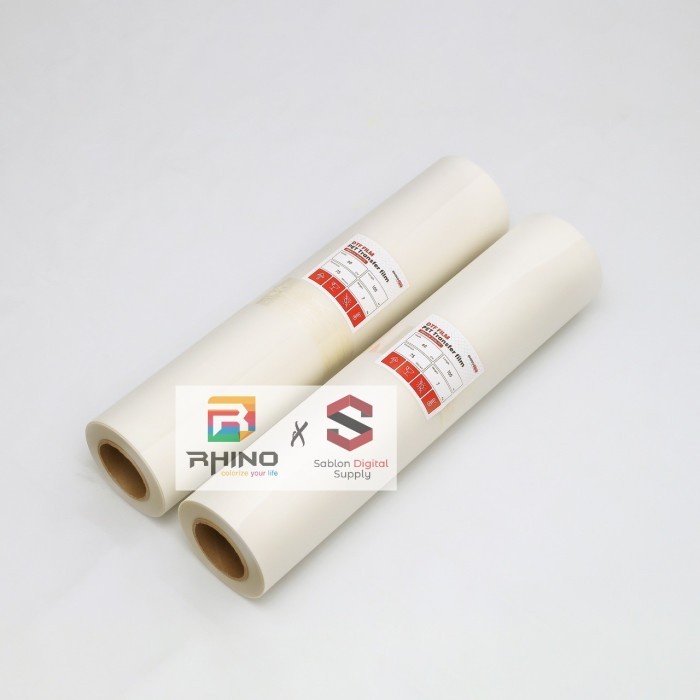 Pet Film DTF Ukuran A3 Roll 33cm x 100 m Kualitas Premium PTF - 30