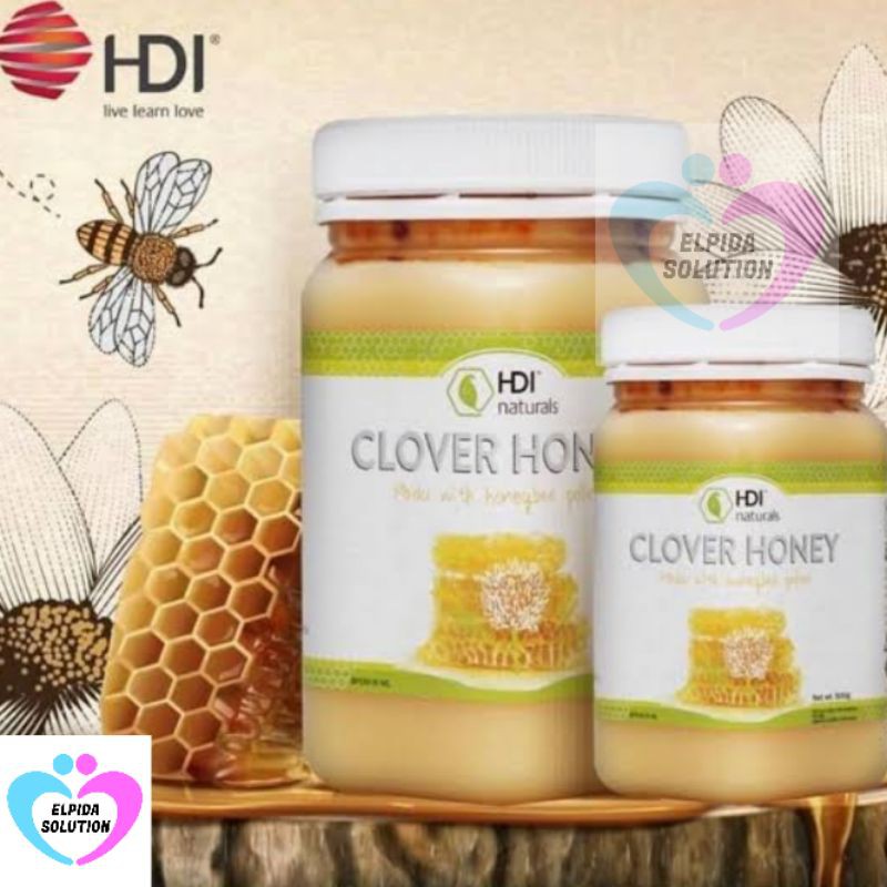 Madu HD / Clover Honey Mdu HDI Ori 1/2 kg 1kg / MADU HIGH DESSERT 500 gr 1000 gram gratis bubblewrap