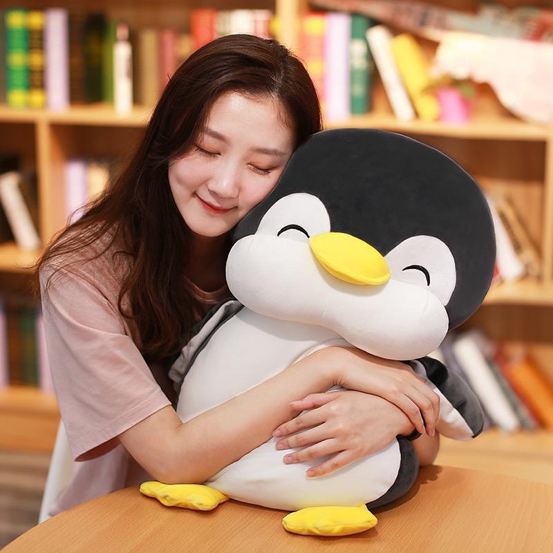 Boneka Pinguin lucu imut dan gemesin - ukuran 45 cm