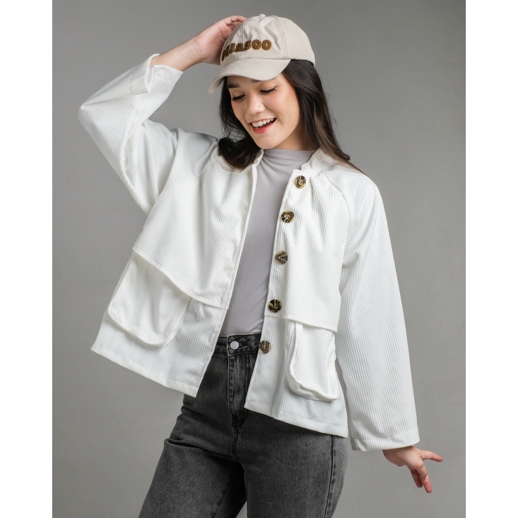 Myrubylicious CARNELIAN CORDUROY SHIRT KODE 2101