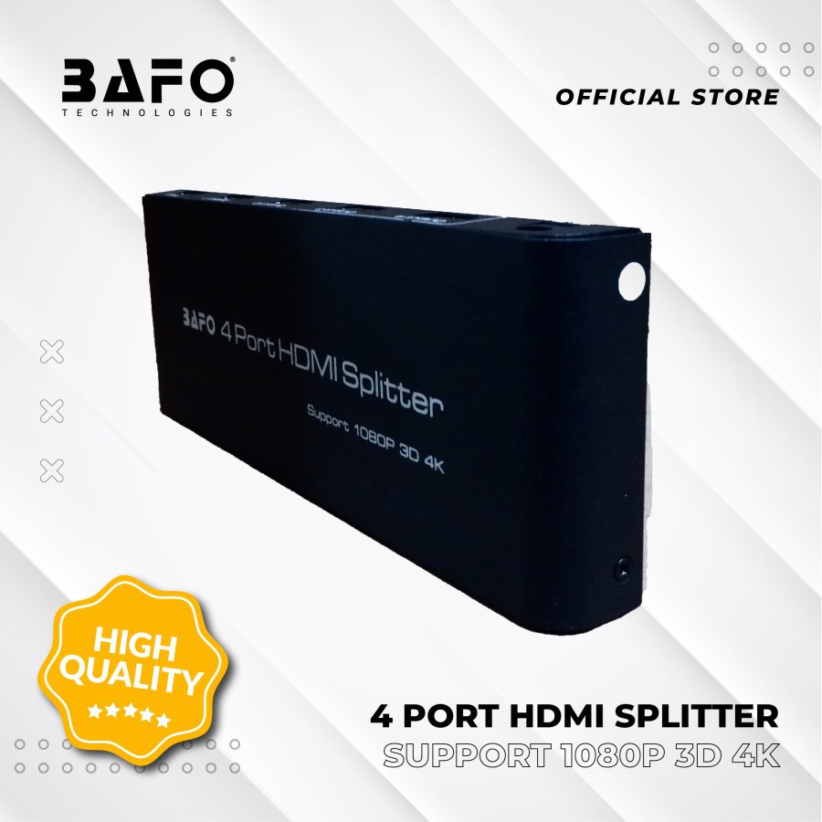 BAFO HDMI Splitter 4 Port / Splitter HDMI 1-4