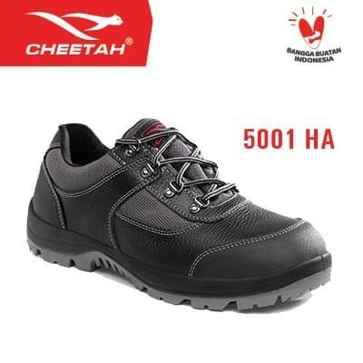 5001 HA - Cheetah - Double Sol Polyurethane - Safety Shoes / Sepatu Safety Cheetah 5001HA Original