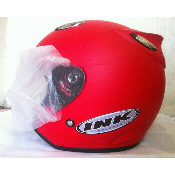 Jual [Ongkir 1 Kg] Helm Best1 Ink Centro Free Stiker - Merah Ferrari Doff Indonesia|Shopee Indonesia