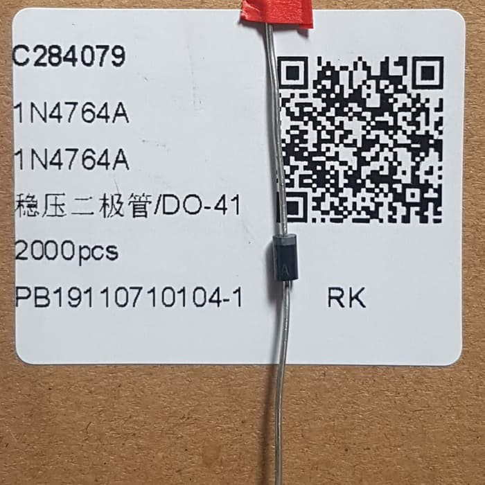Dioda 1N4764 1N4764A 100V 1W